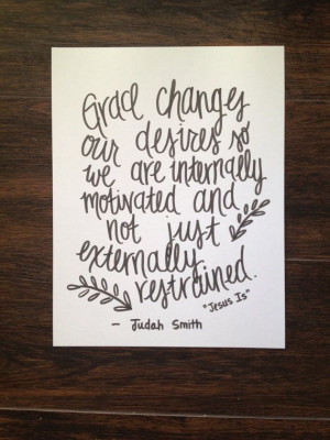Grace Jesus Is quote // Handwritten Print by ScriptedScripture, $10.00
