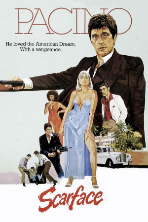 Scarface Poster, Al Pacino Movie Poster 7