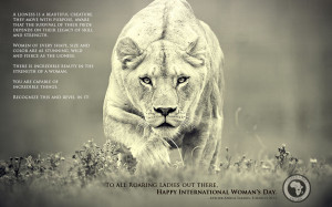 Lioness International Women's Day