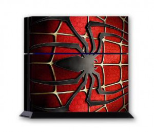 SPIDERMAN LOGO PS4 Skin Vinyl Decal PlayStation 4 Console Designer ...