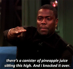 Kevin Hart spills Pineapple juice on Jay-Z and Beyoncé at a club. [ x ...