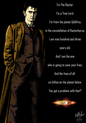 The Tenth Doctor - colour by The-13th-Doctor