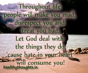 motivational quotes let God deal with those who hurt you