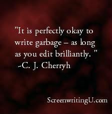 Cherryh Writing Quote