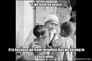 Mother Teresa Quote by missingtherain