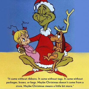 The Grinch, Cindy Lou Who, and Max :)