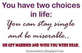 Think I'd rather be single