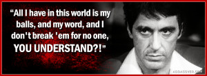 Scarface Quote Facebook Covers