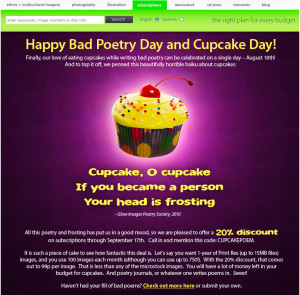 cupcake poem