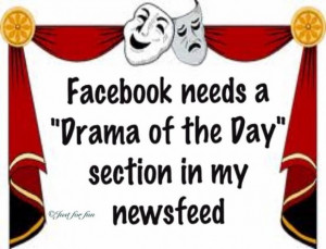 Drama Facebook Status Paper...
