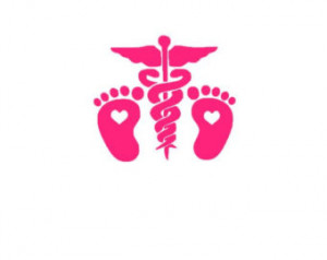 Nicu Pediatrician Baby Monogram Dec al Medical Heart Nurse/Doctor ...