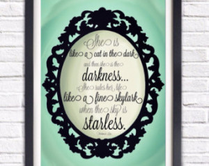 Baroque Mirror w/ Fleetwood Mac Ste vie Nicks Rhiannon Lyrics Seafoam ...