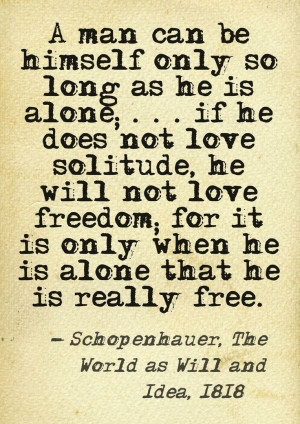 Schopenhauer quote