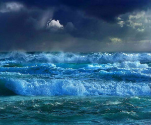 Life Quotes, Amazing Photography, Blue Color, Stormie Sea, Dark Ocean ...