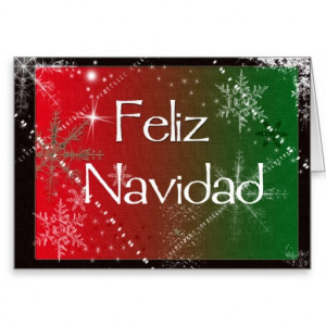 Feliz Navidad Greeting