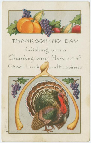 Wishing you a Thanksgiving harvest of good luck and happiness