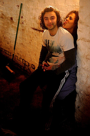 Aidan Turner Lenora Crichlow