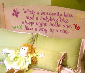 With A Butterfly Kiss And A Ladybug Hug. Sleep Tight Little One, Like ...