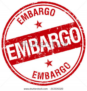 Embargo Stock Photos, Illustrations, and Vector Art