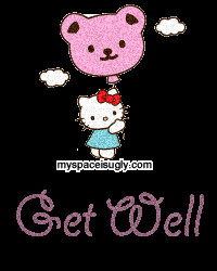 Get well soon Hello Kitty Image
