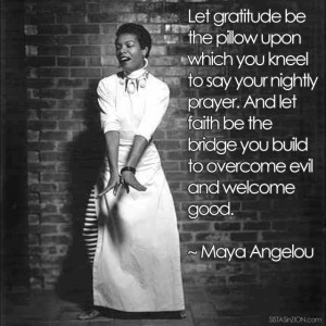 Faith Inspiring Quotes From Maya Angelou
