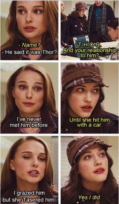 Thor- movie quote More