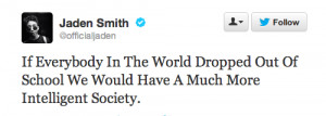 Jaden Smith’s Philosophical Tweets Are Socrates’ Worst Nightmare