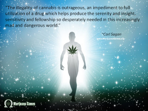 Marijuana Quote by Carl Sagan