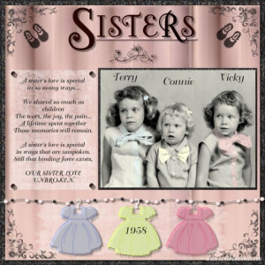Sisters Scrapbook Layouts For Brothers