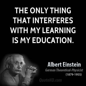 Quotes Einstein Education ~ Albert Einstein Education Quotes | QuoteHD