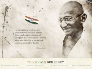 Mahatma Gandhi life history