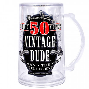 50 Year Old Fine Aged Birthday Beer Mug