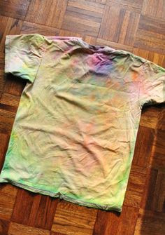 with vinegar, color run ideas Well, That’s One Way To Embrace Color ...