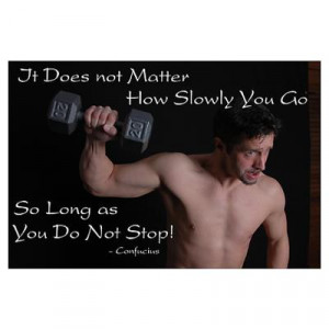 Cliff Quote Stop Yelling Poster