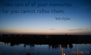 Photo Quote Friday – Quotes About Memories