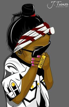 trill i luv this art work african american swag blackfashion facebookt ...