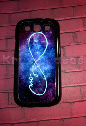 Galaxy S3 Case, Forever love - infinity Nebula Cute Samsung Galaxy ...