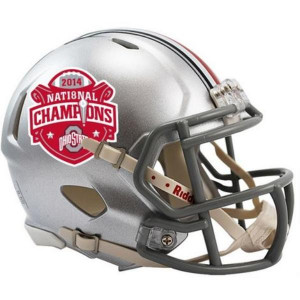 ... State Buckeyes 2014 NCAA National Champions Riddell SPEED Mini Helmet