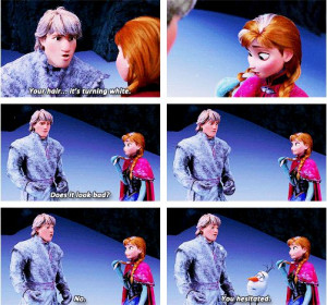 Kristoff, Anna and Olaf, Frozen, 2013