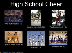 school cheerleading most would say this is very accurate more cheer ...