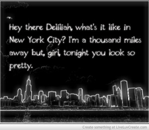 Hey There Delilah