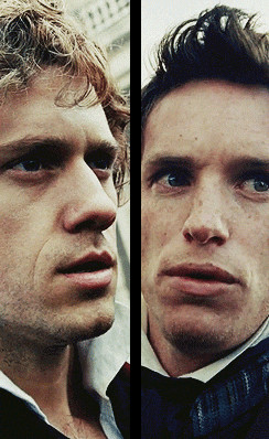 my gifs 2012 les miserables Eddie Redmayne aaron tveit Enjolras Marius ...