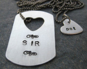 ... master, slave, dom, sub, text can be personalized, please read listing