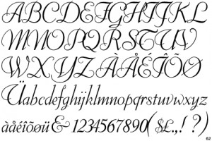 Cursive tattoo font generator
