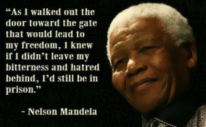 Nelson Mandela Quote prison