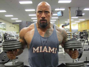 The Rock Dwayne Johnson workout and diet secret