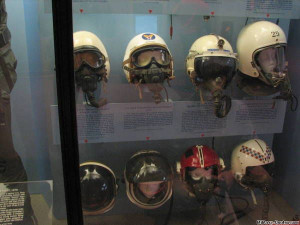 ... helmets. I love it! So cool to see how far we've come. #topguncockpit