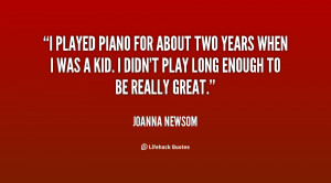 Quote Joanna Newsom Played