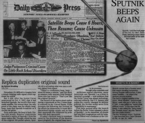 sputnik launch newspaper