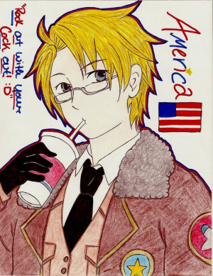 Axis Powers Hetalia : America by NekoChibitalia
